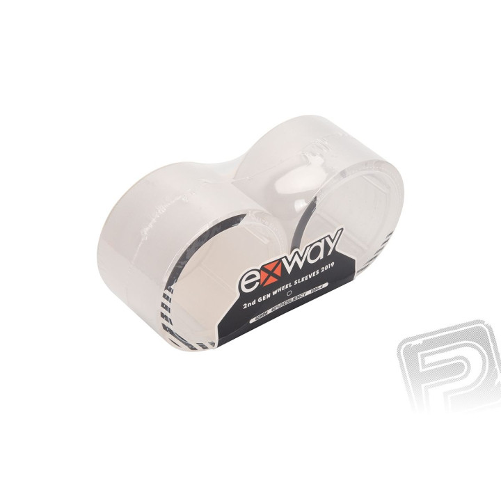 Exway X1 kolečka zadní (2gen) (bez motoru) 85mm ČIRÁ - pár