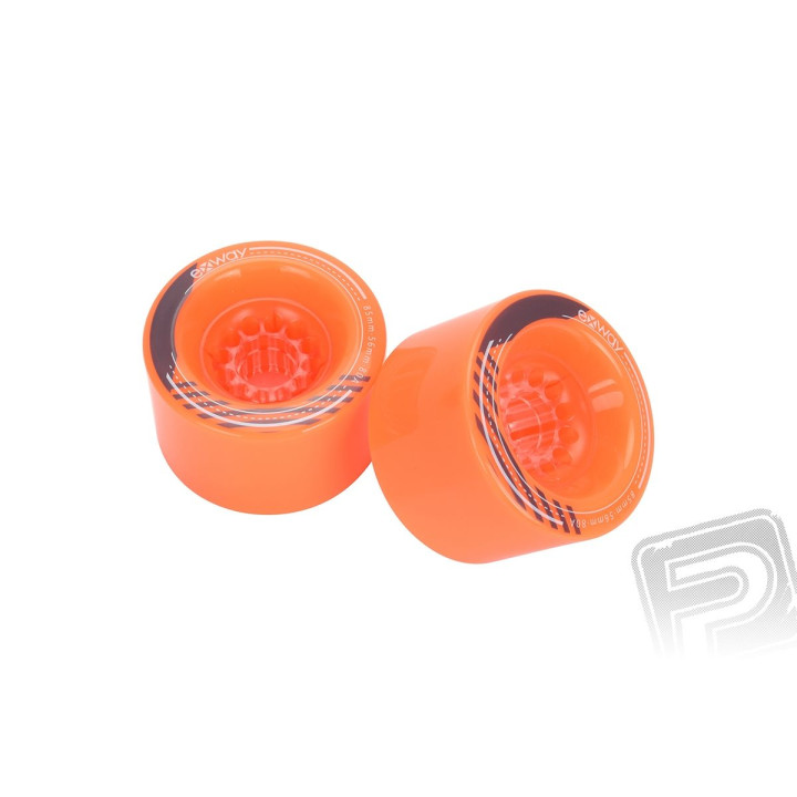 Exway X1 (2gen) kolečka přední 85mm ORANŽOVÉ - pár