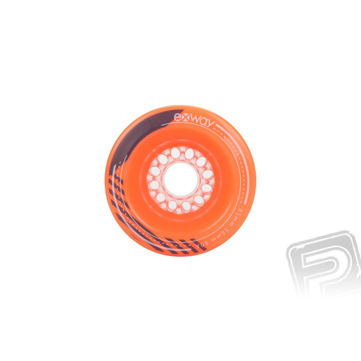 Exway X1 (2gen) kolečka přední 85mm ORANŽOVÉ - pár