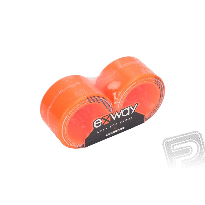 Exway X1 (2gen) kolečka přední 85mm ORANŽOVÉ - pár