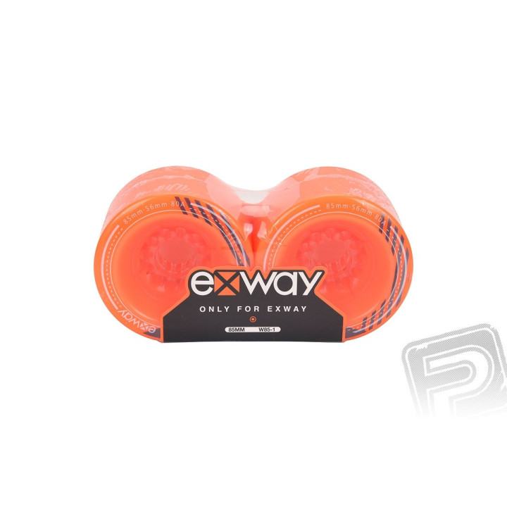 Exway X1 (2gen) kolečka přední 85mm ORANŽOVÉ - pár