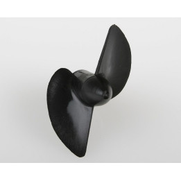 Závodní lodní šroub 2 listý, levý, stoupání 40mm, 39,0mm/M4