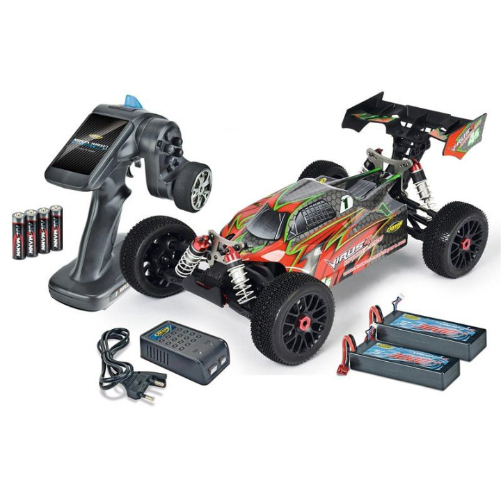Carson RC Virus 4.1 buggy BL 4S oranžový 1/8 RTR