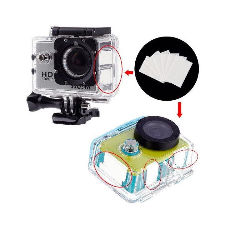 Anti-Fog vložky proti zamlžení pro DJI Osmo series a GoPro