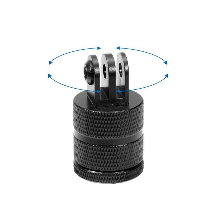 Otočný 360° hliníkový adapter for DJI Osmo series a GoPro (Type 1)