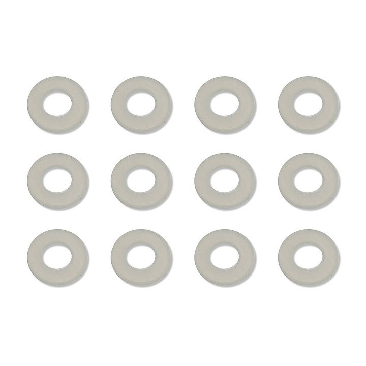 Nylon podložky, 1/32 IN. (.030 IN) (12 ks.)