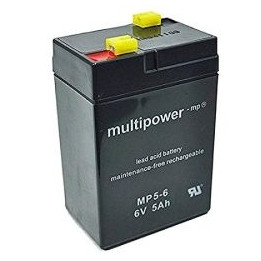 Pb akumulátor MULTIPOWER 6V/5,0Ah