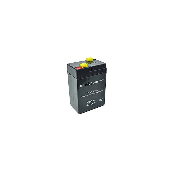 Pb akumulátor MULTIPOWER 6V/5,0Ah