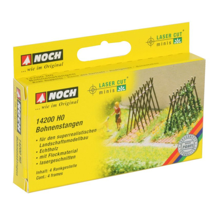 Fazuľa s oporou, 4ks  NO14200