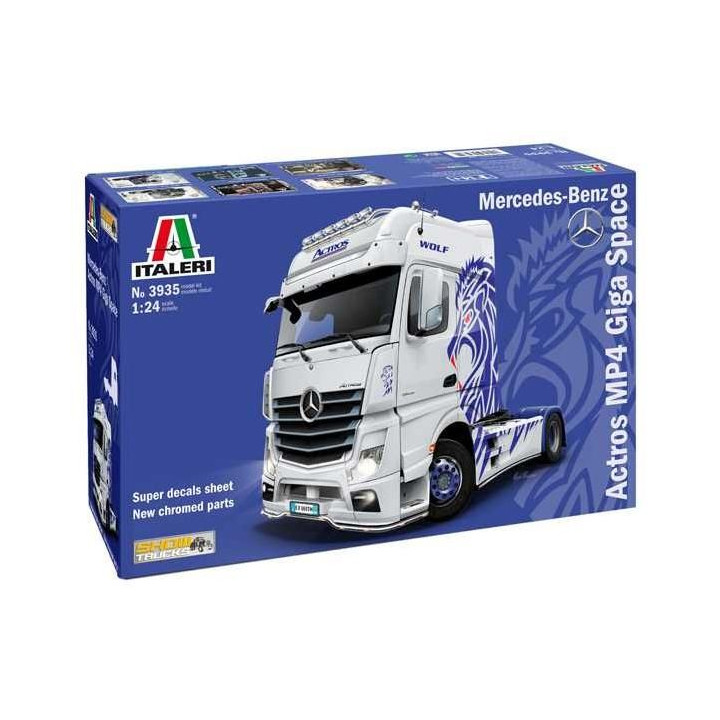 Model Kit truck 3935 - Mercedes-Benz ACTROS MP4 Giga Space (1:24)