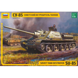 Model Kit military 3690 - SU-85 Soviet Tank Destroyer (1:35)