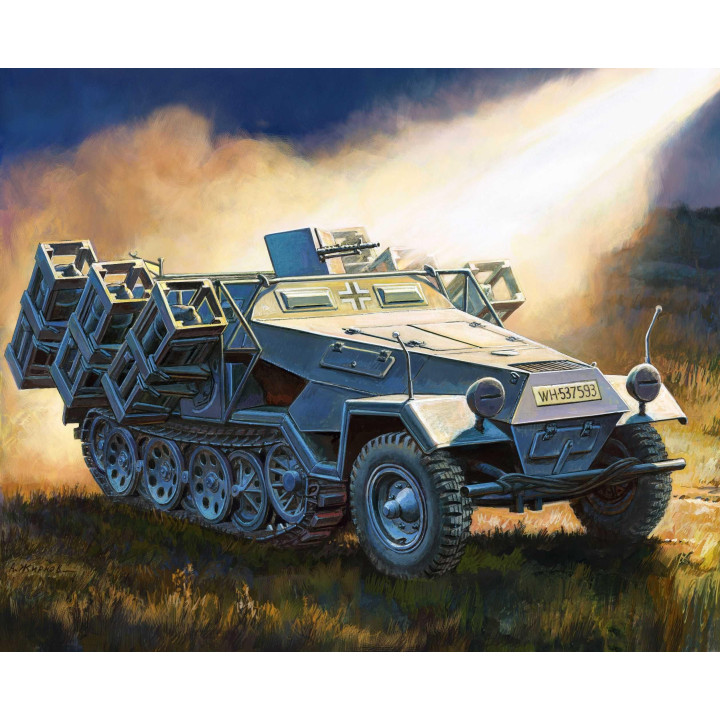 Snap Kit tank 6243 - Sd.Kfz.251/1 Ausf.B "Stuka" (1:100)