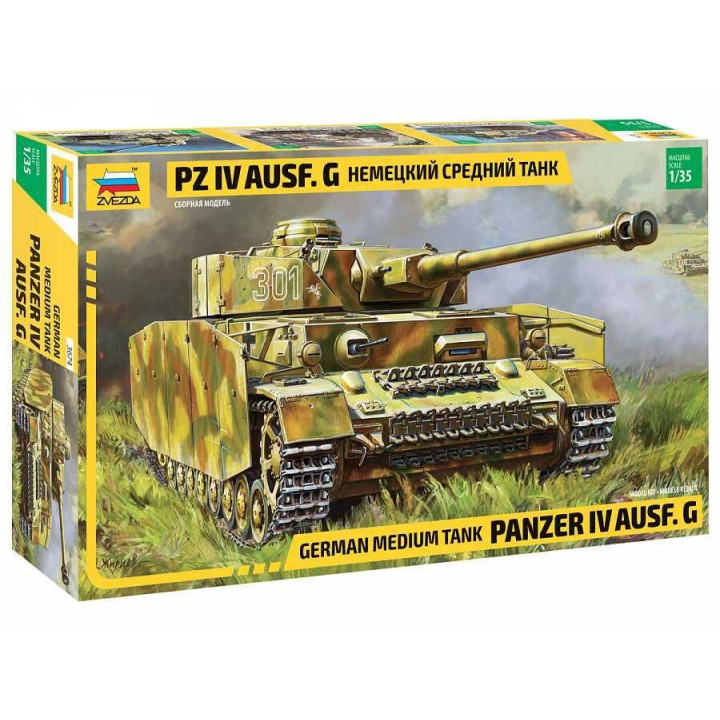 Model Kit tank 3674 - Panzer IV Ausf.G (1:35)