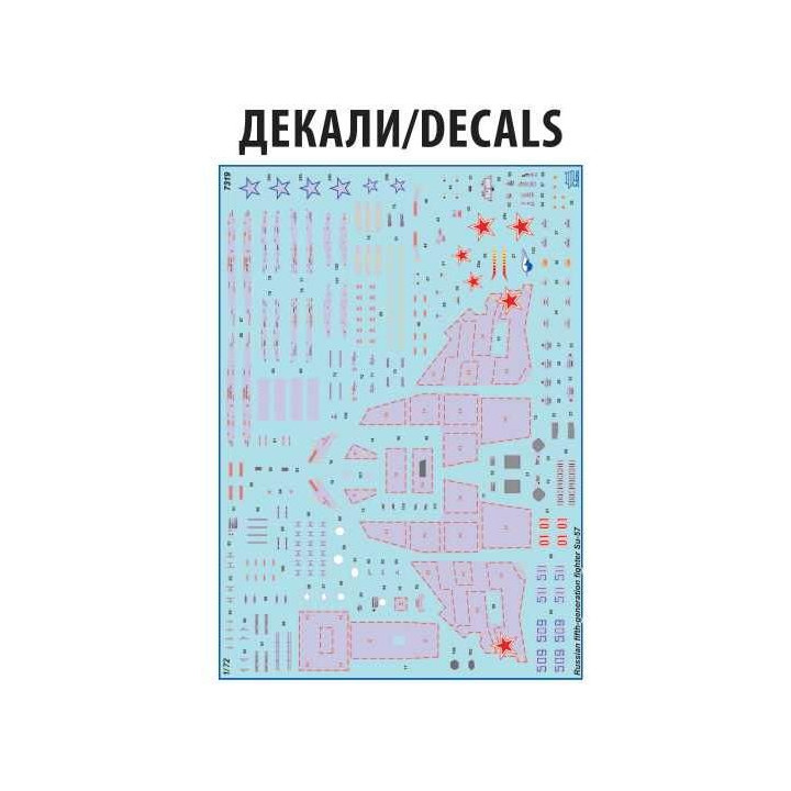 Model Kit letadlo 7319 - Sukhoi SU-57 (1:72)