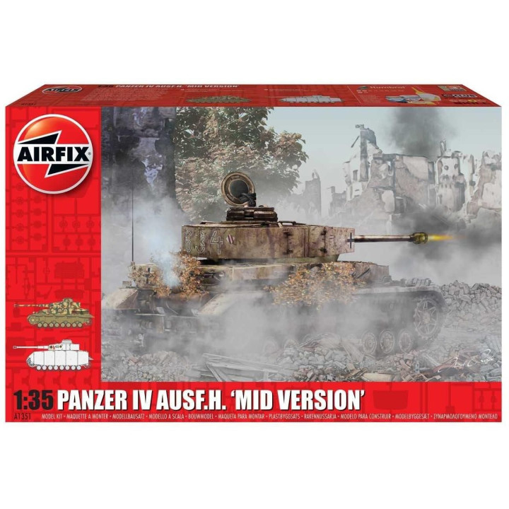 Classic Kit tank A1351 - Panzer IV Ausf.H, Mid Version (1:35)
