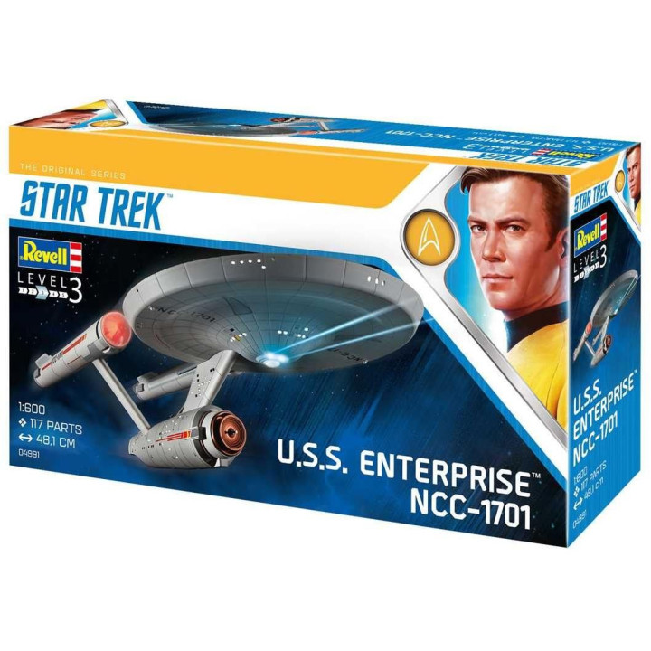 Plastic ModelKit Star Trek 04991 - U.S.S. Enterprise NCC-1701 (TOS) (1:600)