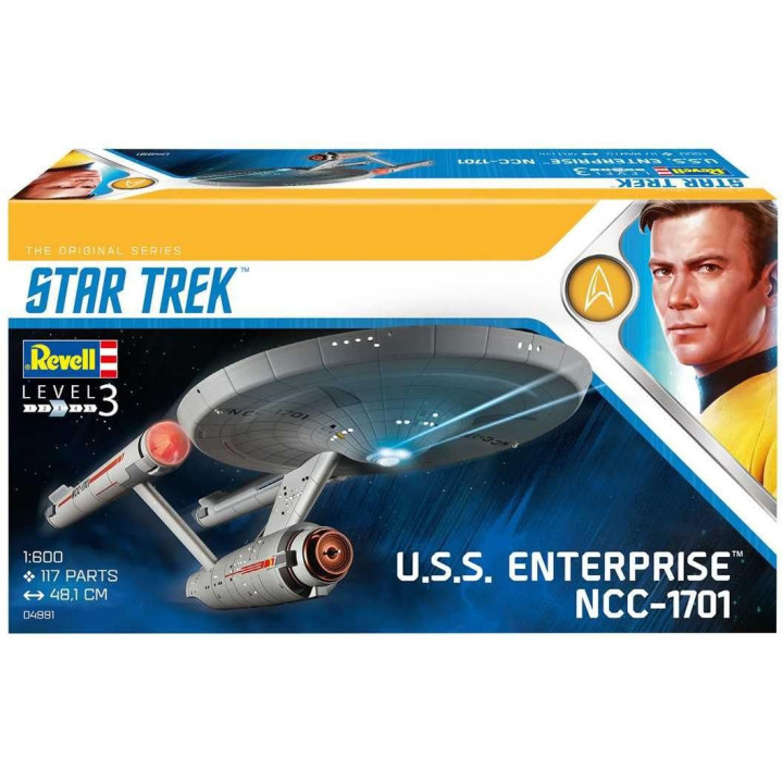 Plastic ModelKit Star Trek 04991 - U.S.S. Enterprise NCC-1701 (TOS) (1:600)