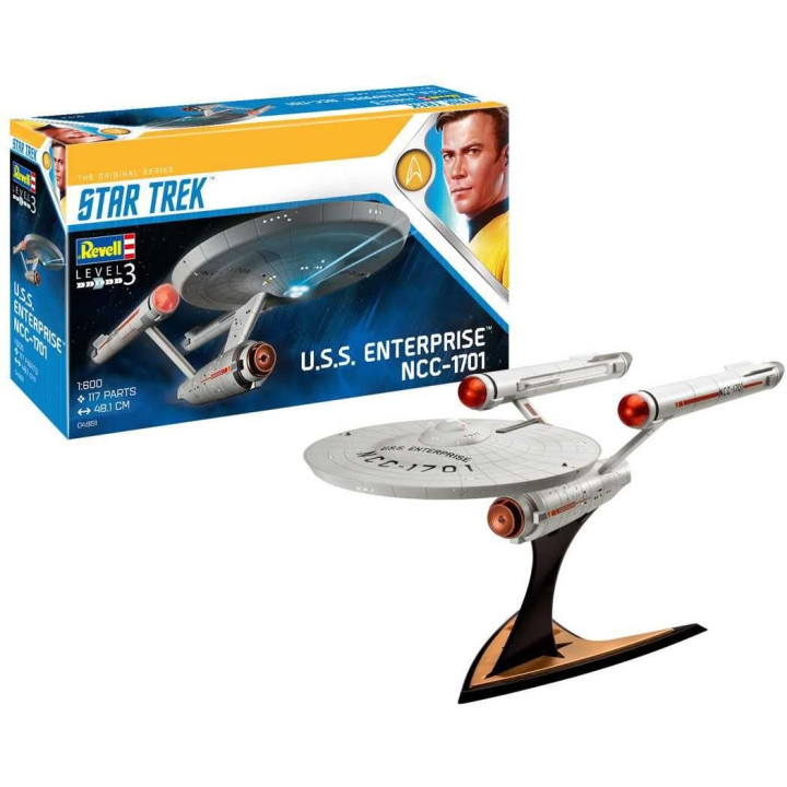 Plastic ModelKit Star Trek 04991 - U.S.S. Enterprise NCC-1701 (TOS) (1:600)