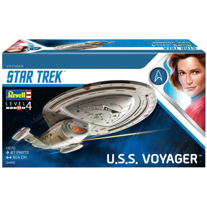 Plastic ModelKit Star Trek 04992 - U.S.S. Voyager (1:670)