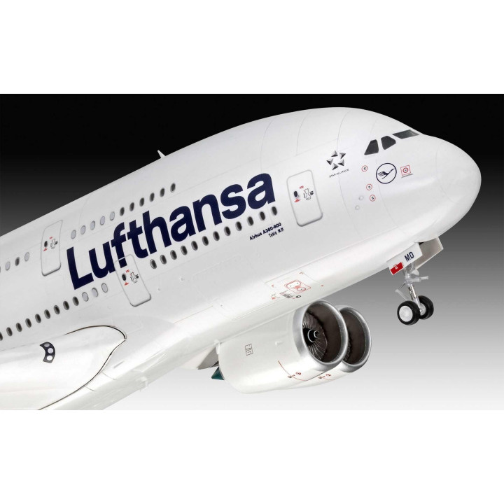 Plastic ModelKit letadlo 03872 - Airbus A380-800 Lufthansa New Livery (1:144)