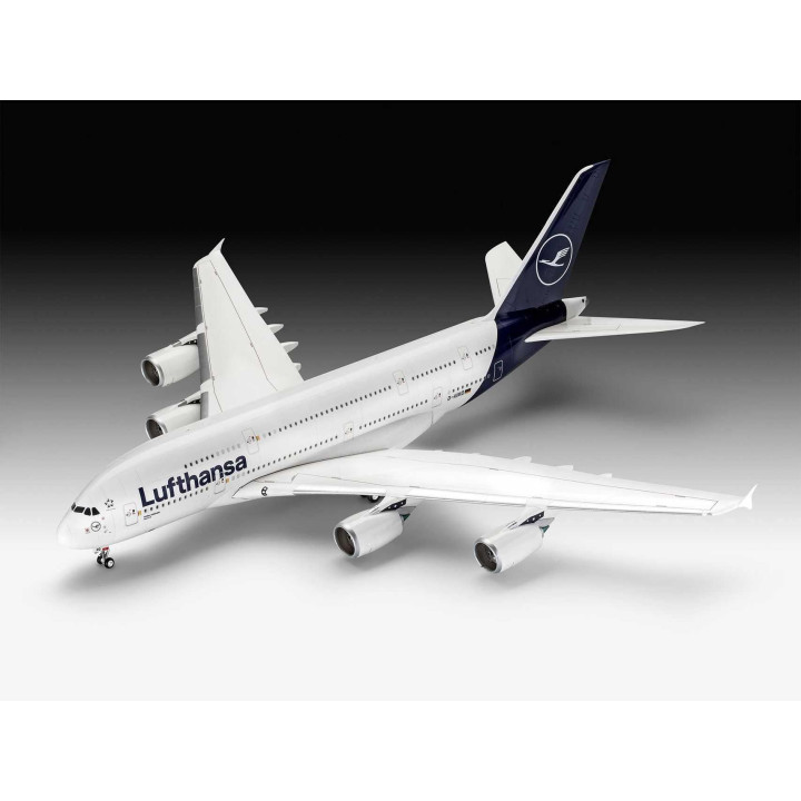 Plastic ModelKit letadlo 03872 - Airbus A380-800 Lufthansa New Livery (1:144)