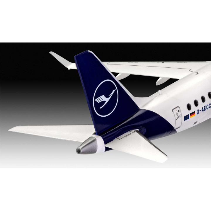 Plastic ModelKit letadlo 03883 - Embraer 190 Lufthansa New Livery (1:144)