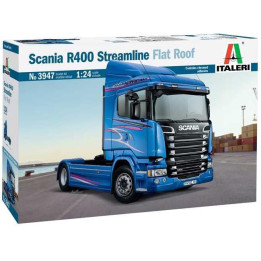 Model Kit truck 3947 - SCANIA R400 STREAMLINE Flat Roof (1:24)