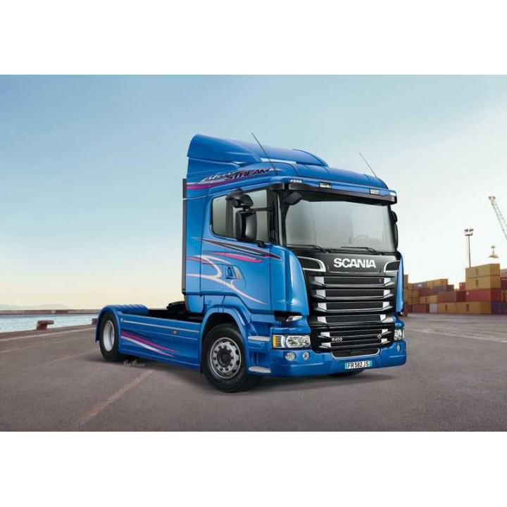Model Kit truck 3947 - SCANIA R400 STREAMLINE Flat Roof (1:24)