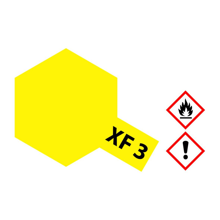81303 XF-3 Flat Yellow Tamiya Color Acrylic Paint 23ml