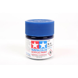 81004 X-4 Blue gloss Tamiya Color Acrylic Paint 23ml