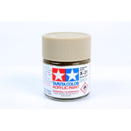 81031 X-31 Titanium Gold gloss Tamiya Color Acrylic Paint 23ml