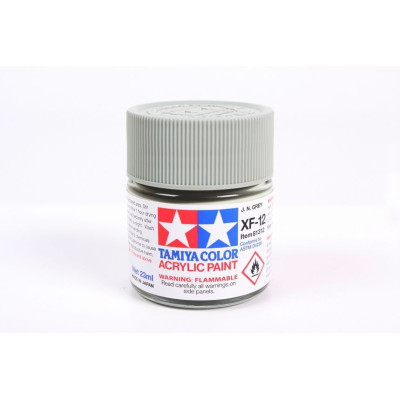 81312 XF-12 Flat Japanese Navy Grey Tamiya Color Acrylic Paint 23ml