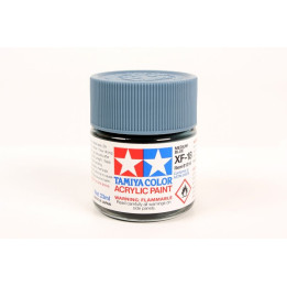 81318 XF-18 Flat Medium Blue Tamiya Color Acrylic Paint 23ml