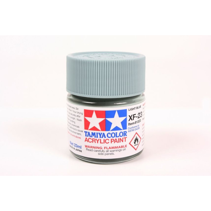 81323 XF-23 Flat Light Blue Tamiya Color Acrylic Paint 23ml