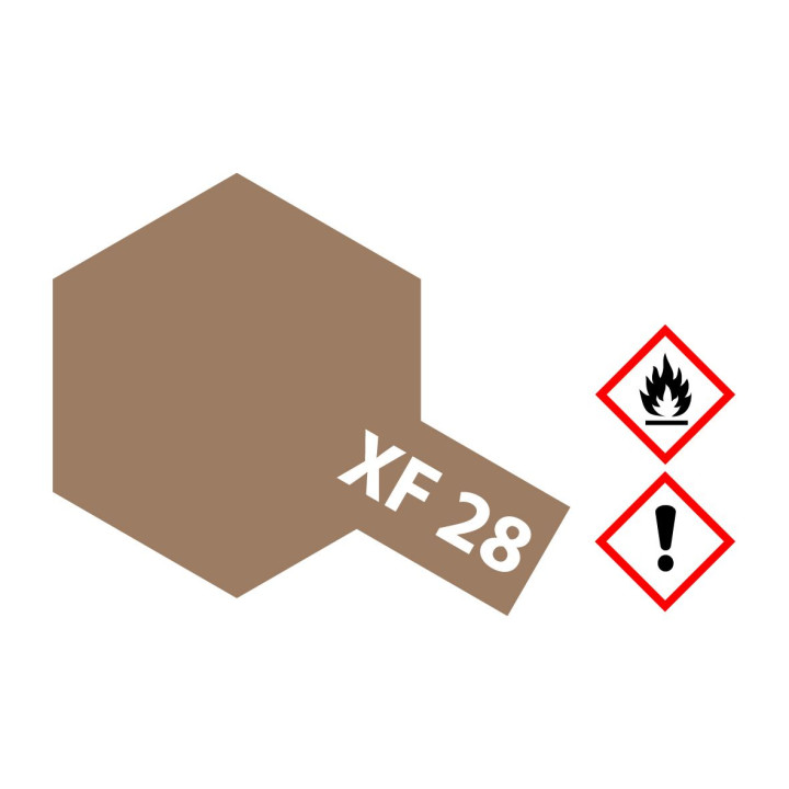 81328 XF-28 Flat Dark Copper Tamiya Color Acrylic Paint 23ml