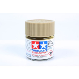 81360 XF-60 Flat Dark Yellow Tamiya Color Acrylic Paint 23ml