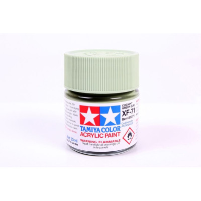 81371 XF-71 Flat Cockpit Green Tamiya Color Acrylic Paint 23ml
