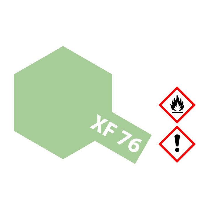 81776 XF-76 Flat IJN Flat Gray Green Tamiya Color Acrylic Paint 10ml