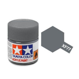 81777 XF-77 Flat IJN Flat Gray Sasebo Tamiya Color Acrylic Paint 10ml