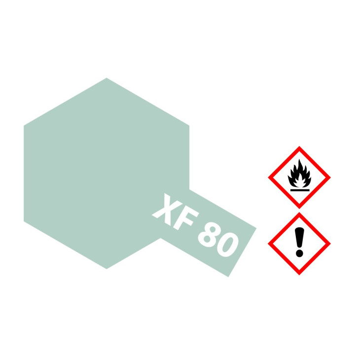 81780 XF-80 Flat British Navy Gray Tamiya Color Acrylic Paint 10ml