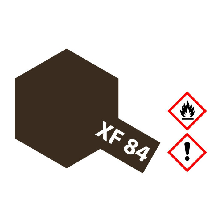 81784 XF-84 Flat Dark Iron Tamiya Color Acrylic Paint 10ml