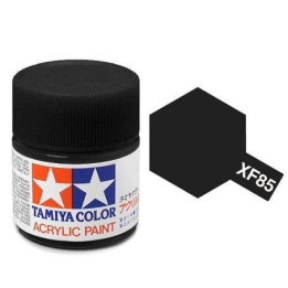 81785 XF-85 Flat Rubber Black Tamiya Color Acrylic Paint 10ml