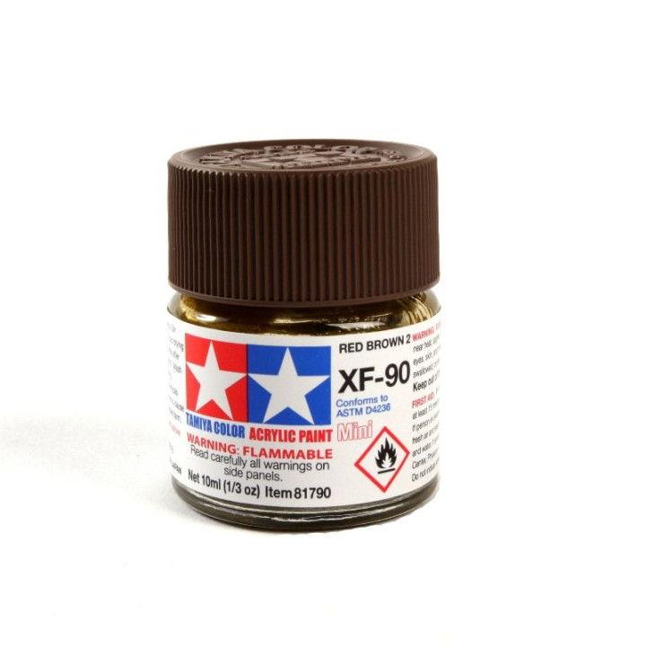 81790  XF-90 Red brown 2  Tamiya Color Acrylic Paint 10ml