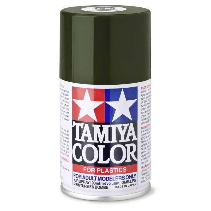 85002 TS 2 Dark Green Tamiya Color 100ml (Acrylic Spray Paint)