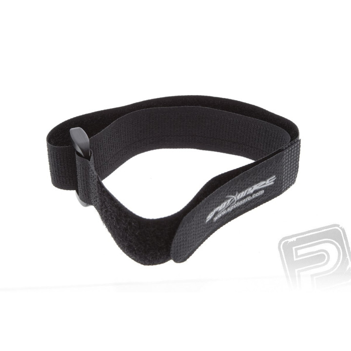 Suchý zip 40x1.5cm (černý)