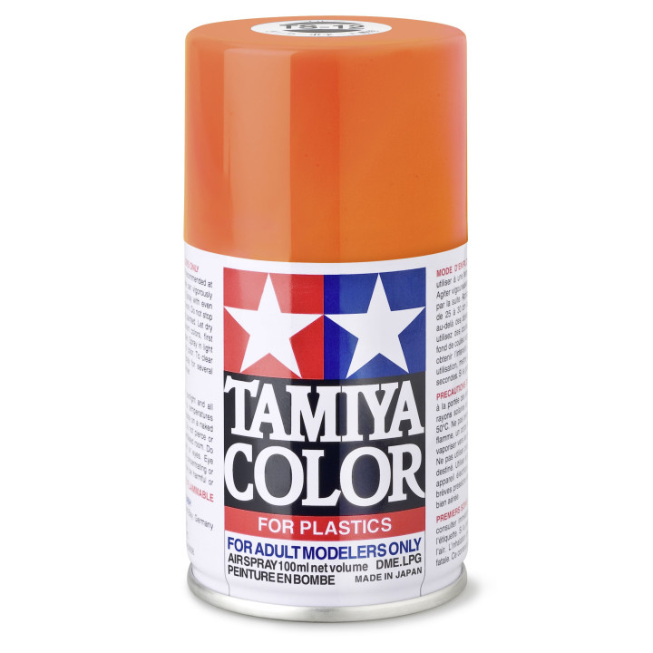 85012 TS 12 Orange Tamiya Color 100ml (Acrylic Spray Paint)