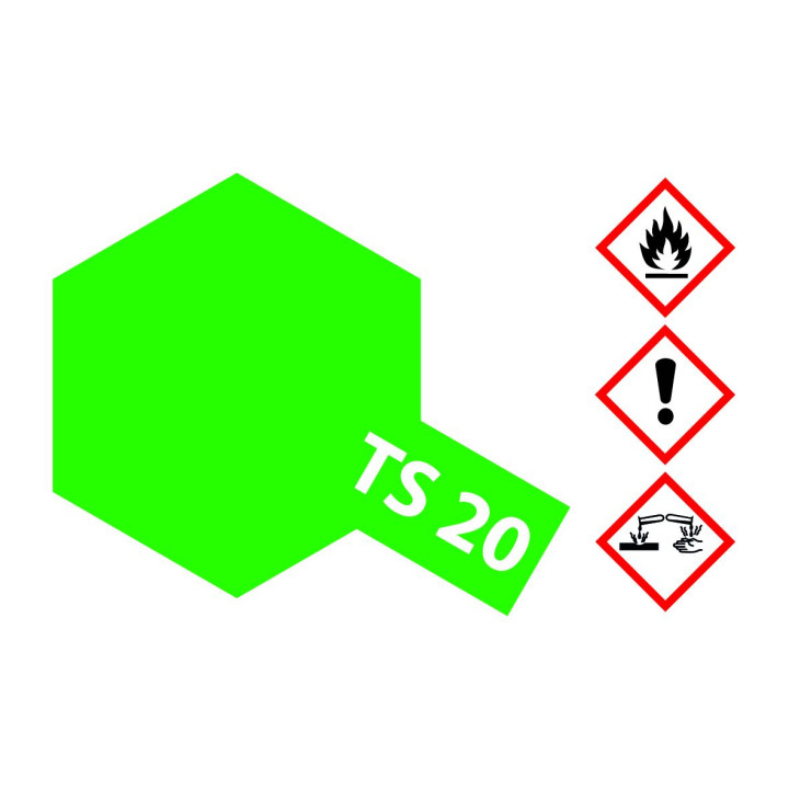 85020 TS 20 Metallic Green Tamiya Color 100ml (Acrylic Spray Paint)