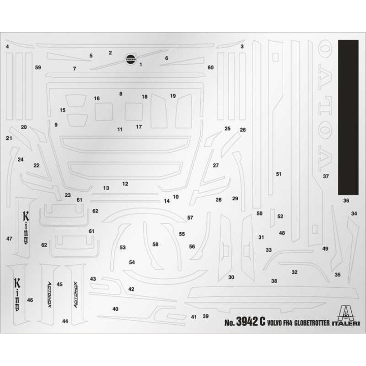 Model Kit truck 3942 - VOLVO FH4 Globetrotter Medium Roof (1:24)