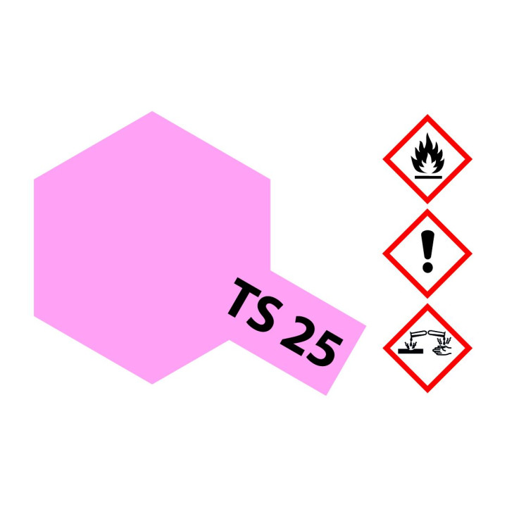 85025 TS 25 Pink Tamiya Color 100ml (Acrylic Spray Paint)
