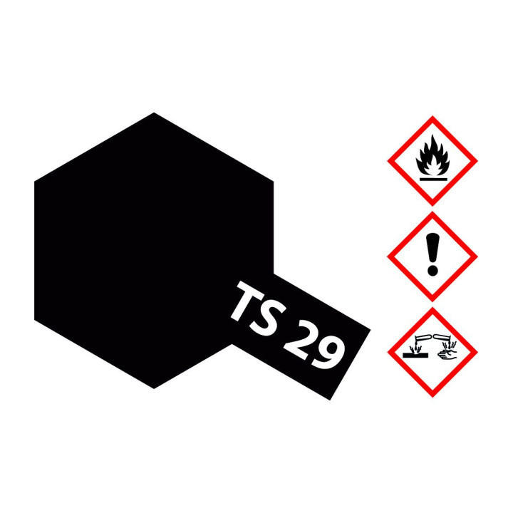 85029 TS 29 Semi Gloss Black Tamiya Color 100ml (Acrylic Spray Paint)